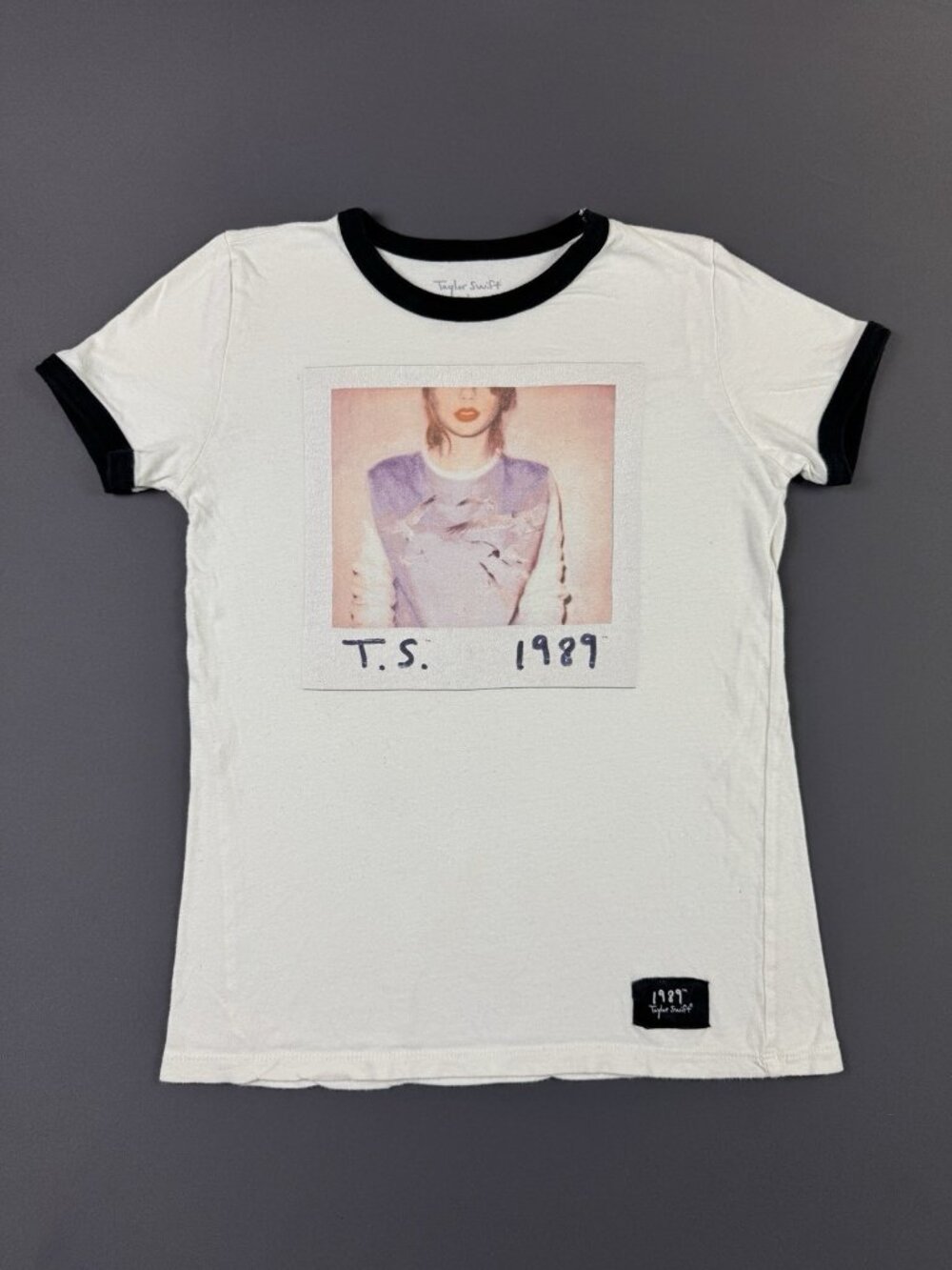 Taylor Swift 1989 World Tour Concert Promo Ringer Pop Music Shirt Small